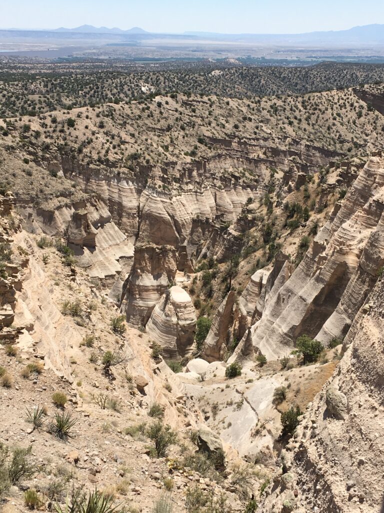 Upon reaching the summit ridge you rewarded with fantastic views of the surrounding area as well as the canyon you just hiked through.